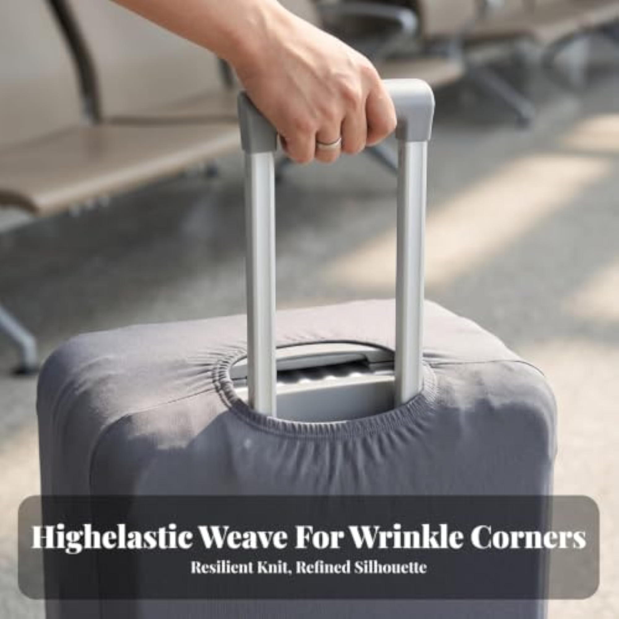 Stretchable Elastic Luggage Cover, Dustproof Suitcase Protector